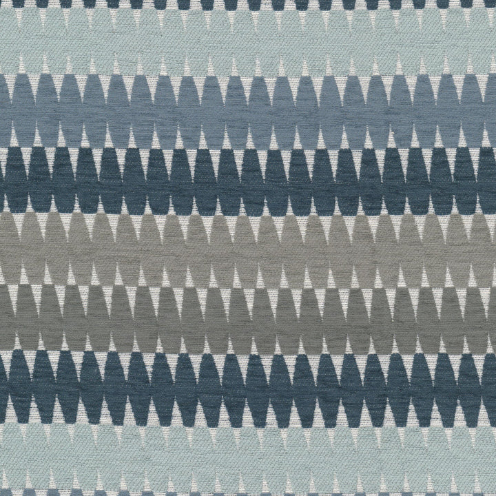 Pursuit 2 Pacific by Stout Designer Fabric RAINBOW LIBRARY HAZE/SKY 88%POL 12%COT INDIA Horizontal: 0.500 and Vertical: 10.000 54 in - Swanky Fabrics -