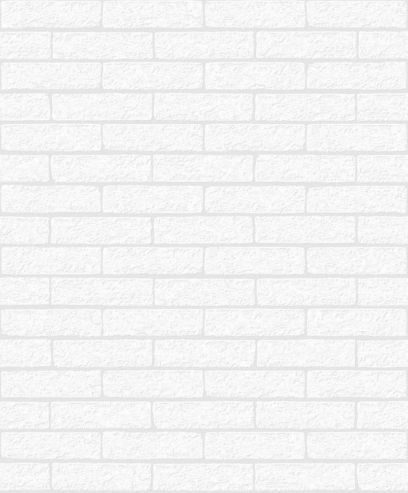 Limestone Brick White PW20800 by Seabrook Designs Designer Wallpaper