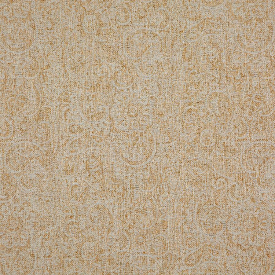 Parity # 140 Amber by Maxwell Designer Fabric Natural Ease 59% COTTON/41% POLYESTER INDIA V-13"H-13.5" 54" - Swanky Fabrics -