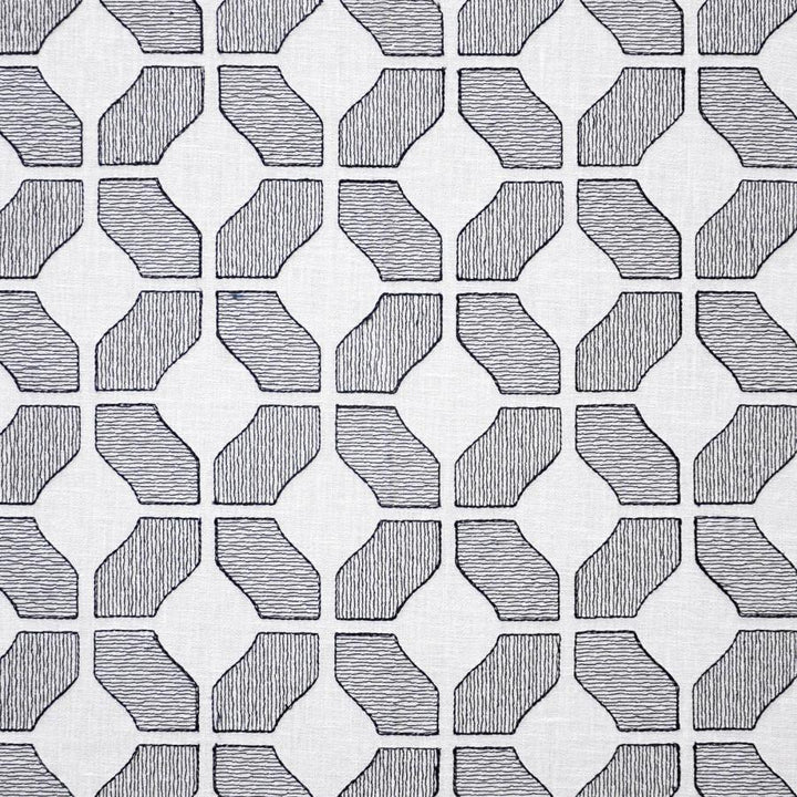 Parenthesis # 530 Domino by Maxwell Designer Fabric Color Theory-Vol.V Rocksalt 50% COTTON/25% RAYON 20% POLYESTER/5% LINEN INDIA V-3.75"H-4" 54"EMB.52" - Swanky Fabrics -