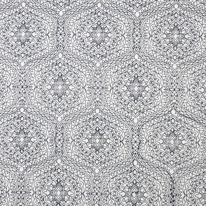 Porto # 846 Marine by Maxwell Designer Fabric Color Theory-Vol.Vi Odyssey 80% POLYESTER/20% COTTON INDIA V-12.5"H-8.75" 54" - Swanky Fabrics -