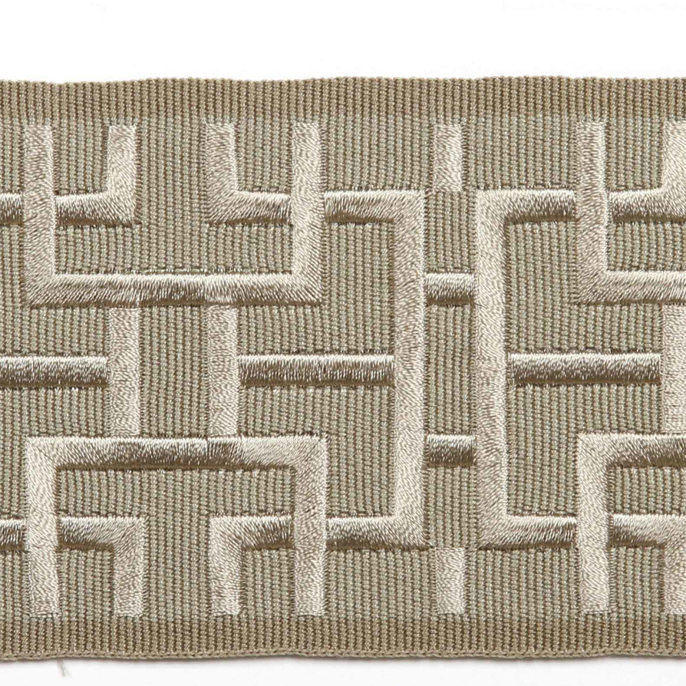 Paesana Jute by Europatex Designer Fabric Tapes Galore 100% Polyester 2.75" 3.00 inches - Swanky Fabrics -