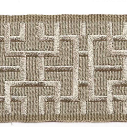 Paesana - Jute by Europatex Designer Fabric Tapes Galore 100% Polyester China See Sample Horizontal: N/A and Vertical: N/A 3.00 inches  - Swanky Fabrics -