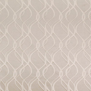 Parade Ribbon Silver by Europatex Designer Fabric