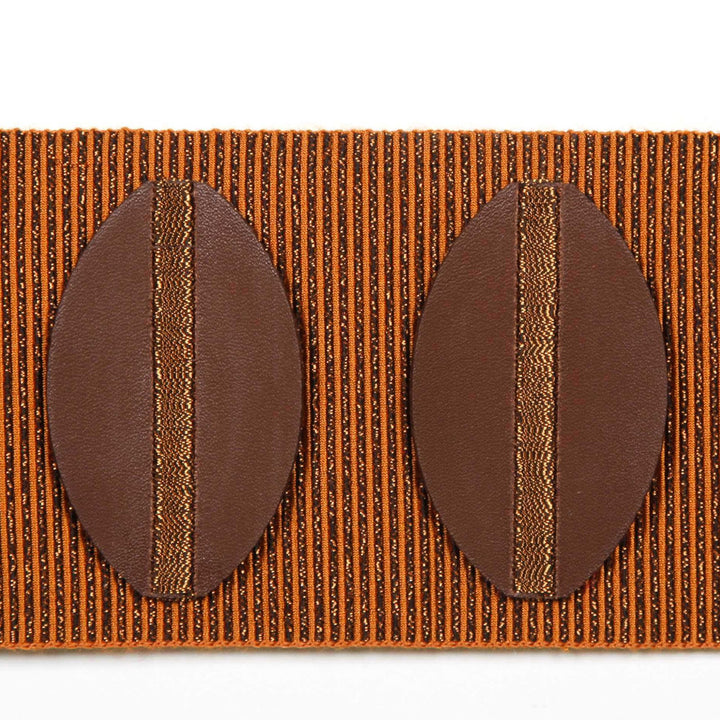 Paros Spice by Europatex Designer Fabric Kos & Paros 55% Faux Leather, 23% Rayon, 21% Fibranne, 1% Polyester 3.00 inches - Swanky Fabrics -