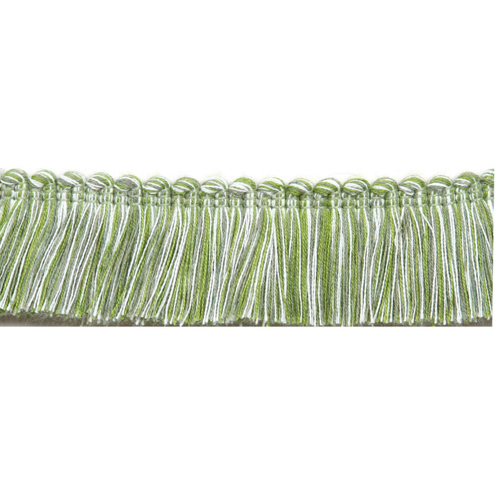 Pergola Brushed Fringe Lime by Europatex Designer Fabric Pergola 100% Solution Dyed Acrylic 1.50 inches - Swanky Fabrics -