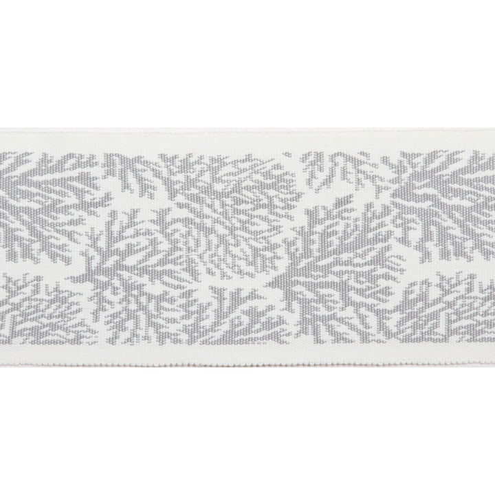 Pergola Coral Tape Gray by Europatex Designer Fabric Pergola 100% Solution Dyed Acrylic 3.25 inches - Swanky Fabrics -