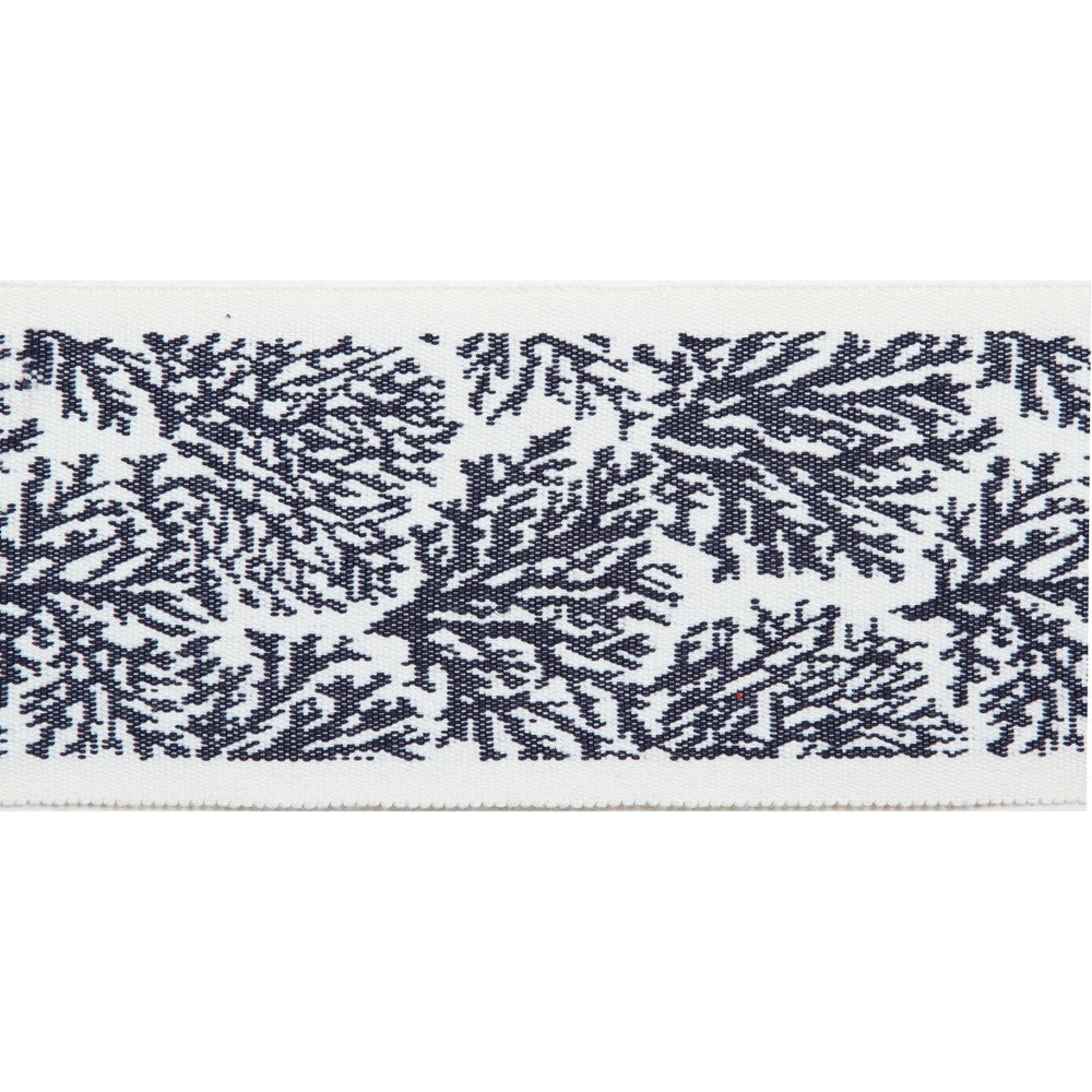 Pergola Coral Tape Marine by Europatex Designer Fabric Pergola 100% Solution Dyed Acrylic 3.25 inches - Swanky Fabrics -