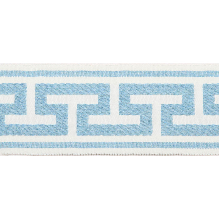 Pergola Embroidered Tape Breeze by Europatex Designer Fabric Pergola 100% Solution Dyed Acrylic 2.75 inches - Swanky Fabrics -