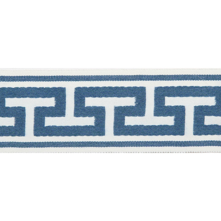 Pergola Embroidered Tape Field by Europatex Designer Fabric Pergola 100% Solution Dyed Acrylic 2.75 inches - Swanky Fabrics -