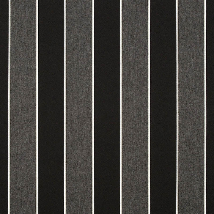 56075 Peyton Granite by Sunbrella Designer Fabric Cushion Furniture Drapery Fabrics > Sunbrella Stripes 100% Acrylic USA or Imported 6.81" 54" - Swanky Fabrics -