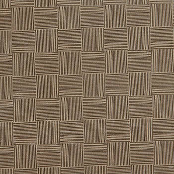 Promise Shiitake by Nassimi Designer Fabric See sample 100% Vinyl  350000 Horizontal: 1.5" and Vertical: 1.5" 54"  - Swanky Fabrics -