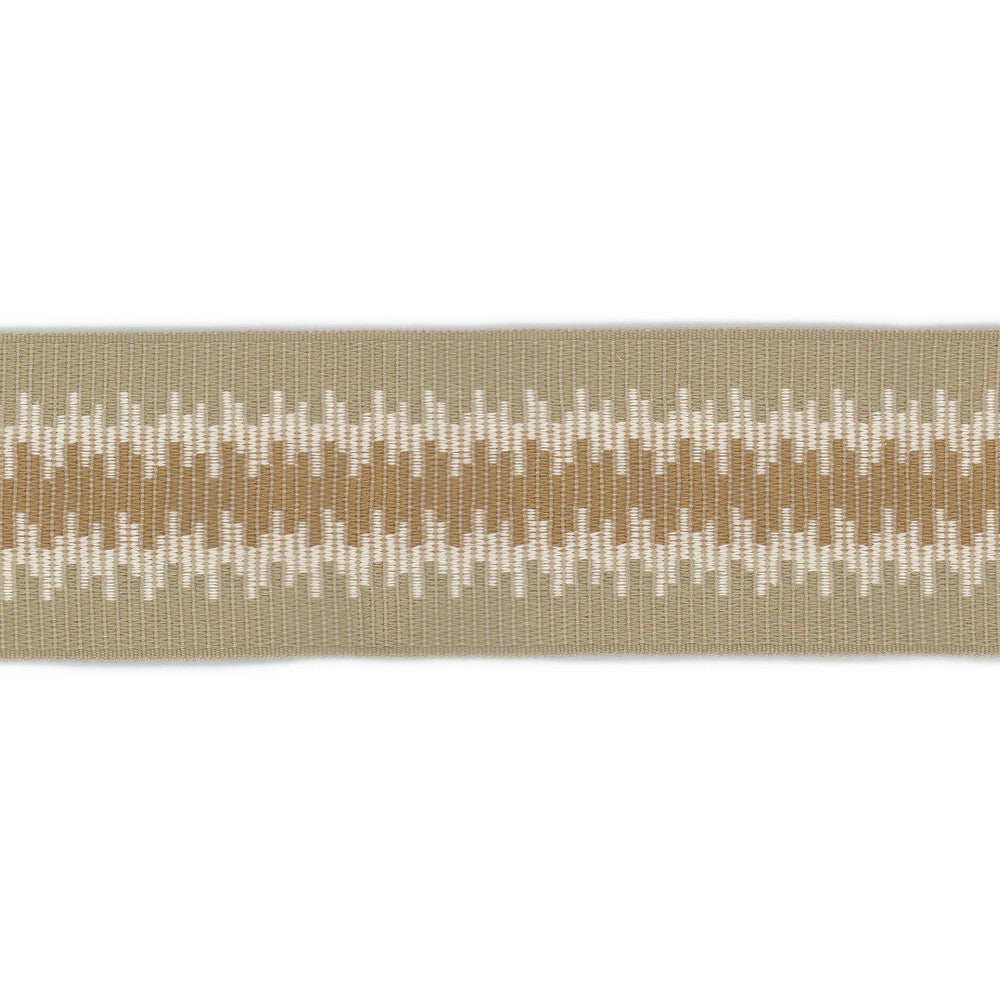 Quarry Tape 6 Mushroom by Stout Trim Stout Trim Quarry Tape 6 MushroomTrim NEW TRADITIONS TRIM 59%LIN 41%SVI CHINA </p><p>Repeat: H: 1.500, V: 0.000 2.5 in - Fabric Carolina -