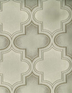 Quarter Praline by Norbar Designer Fabric SPLENDOR 100% POLYESTER INDIA 6 1/4"V 4 5/8"H 57 - Swanky Fabrics -