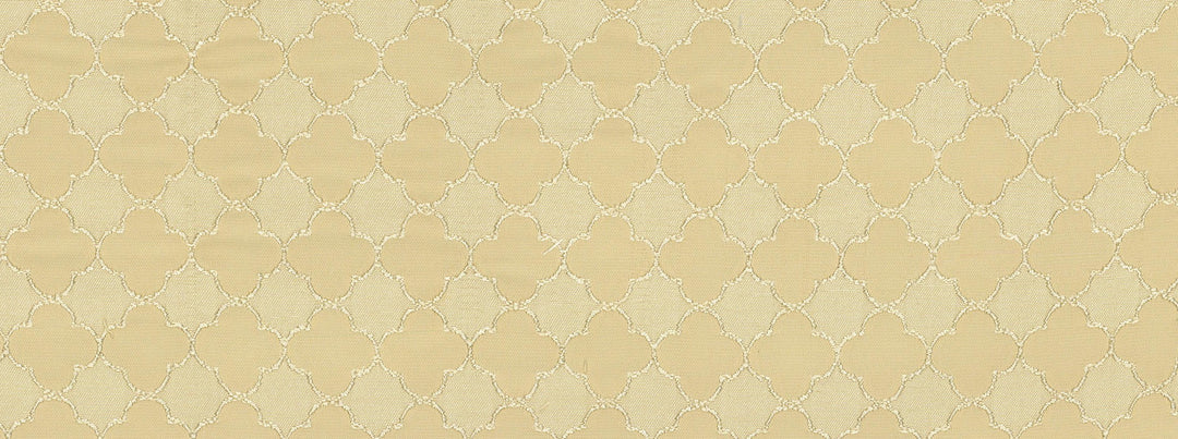 Quatrefoil 117 Shell by Covington Designer Fabric