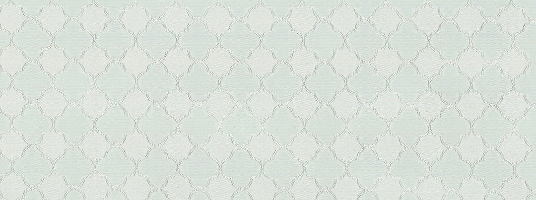 Quatrefoil 130 White by Covington Designer Fabric