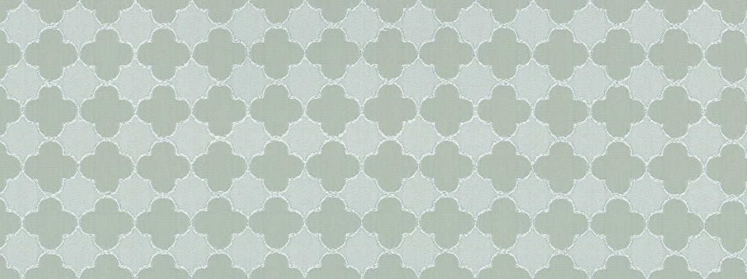 Quatrefoil 224 Silver Sage by Covington Designer Fabric