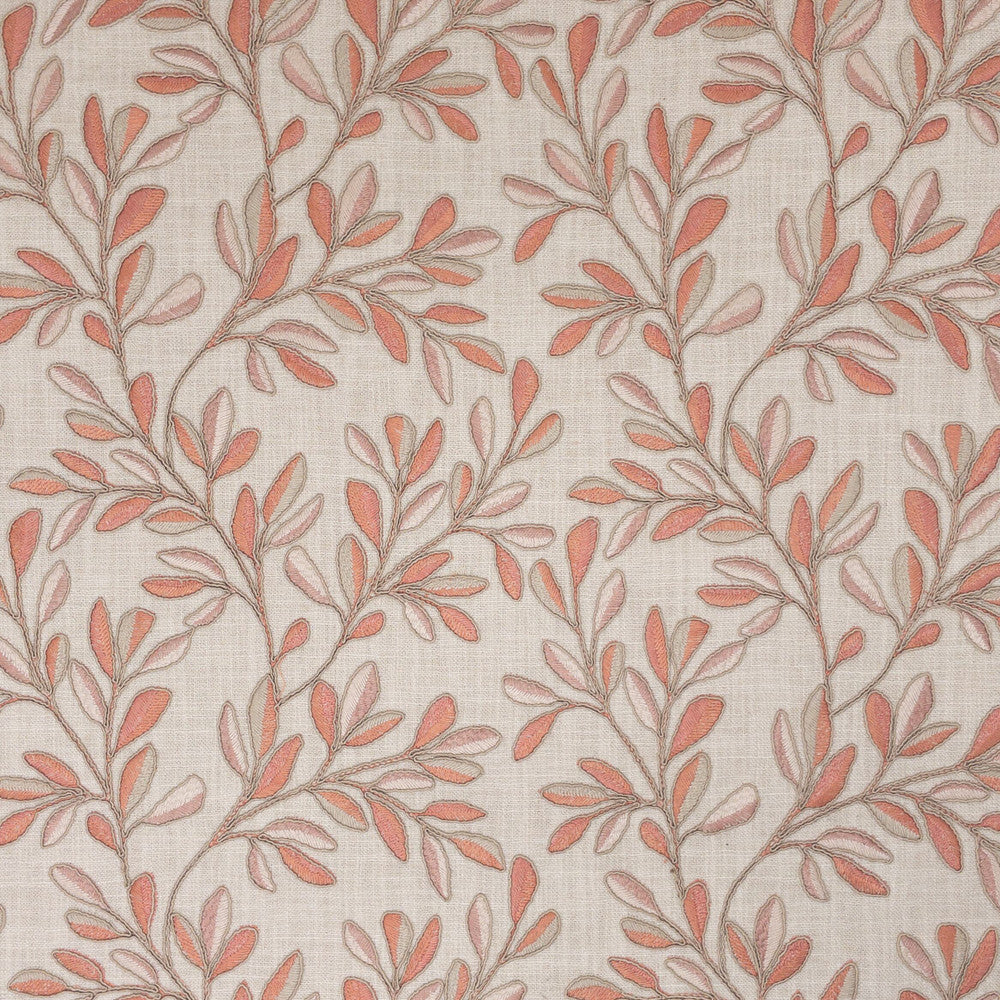 Quincy 1 Tangerine by Stout Fabric Stout Fabric Quincy 1 TangerineFabric RAINBOW LIBRARY CAMELLIA/CLAY INDIA </p><p>Repeat: H: 10.375, V: 9.375 52 in - Fabric Carolina -