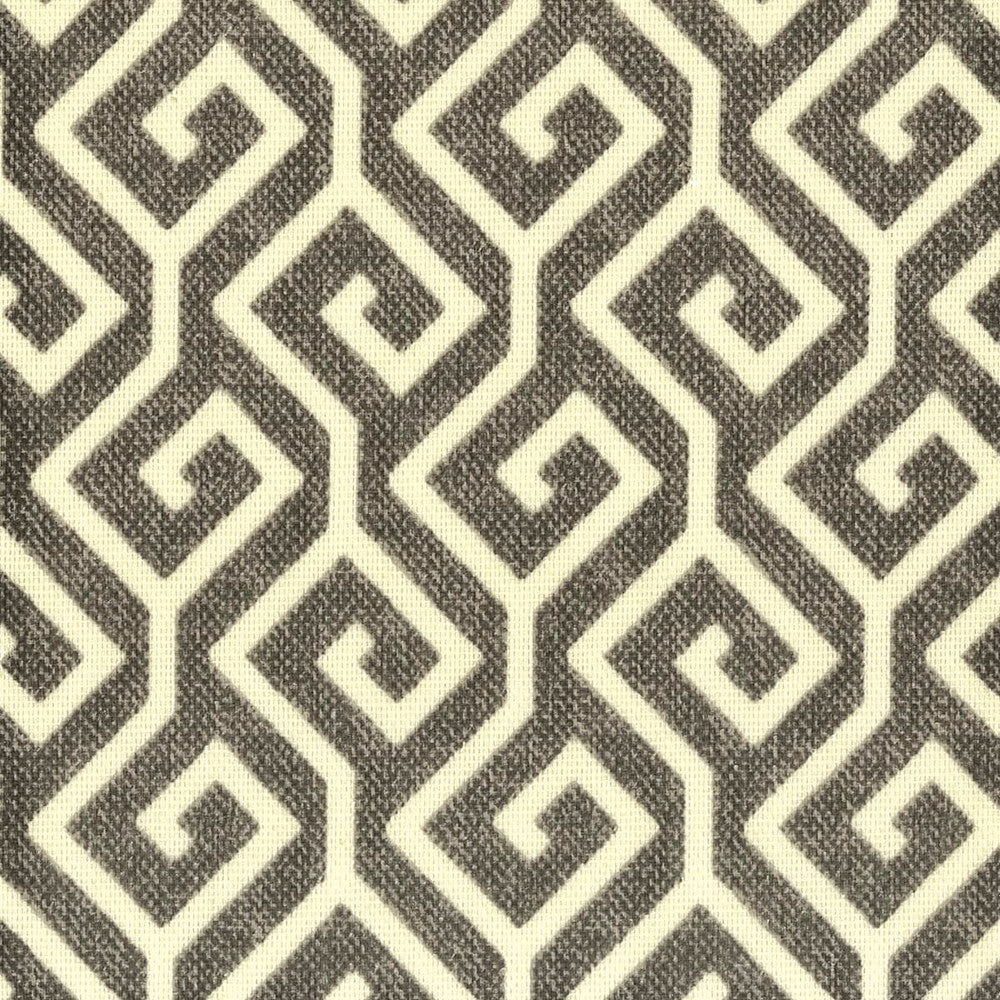 Quote 1 Charcoal by Stout Designer Fabric COMPLIMENTS 100%COT TURKMENISTAN FLAME RETARDANT-U.F.A.C. CLASS 1 FLAME RETARDANT-N.F.P.A. 260A CLASS 1 CATB 117-2013 Horizontal: 1.625 and Vertical: 1.625 54 in - Swanky Fabrics -