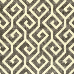 Quote 1 Charcoal by Stout Designer Fabric