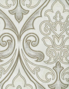 Quota Natural by Norbar Designer Fabric SPLENDOR 100% POLYESTER INDIA 18 3/8"V 9 1/4"H 57 - Swanky Fabrics -