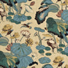 Nympheus - Linen Aqua/Sand by G P & J Baker Designer Fabric