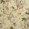 Oriental Bird Olive/Stone by G P & J Baker Designer Fabric