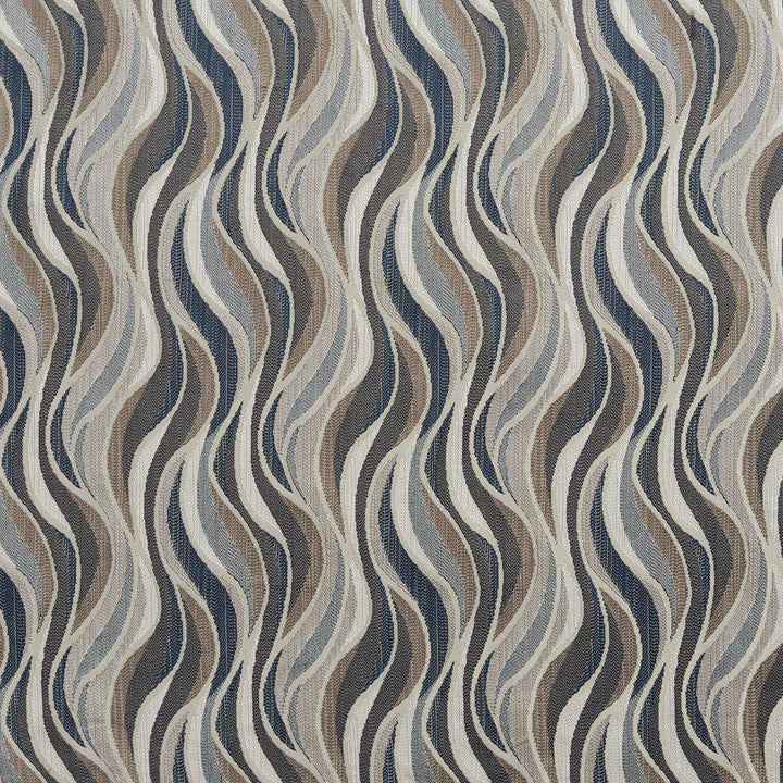 R240 Niagara Sky by Charlotte Designer Fabric Ring Book Page #21B 100% Woven Polyester Asia Exceeds 100,000 Wyzenbeek Rubs (Heavy Duty) Horizontal: 6" 54 Inches - Swanky Fabrics -
