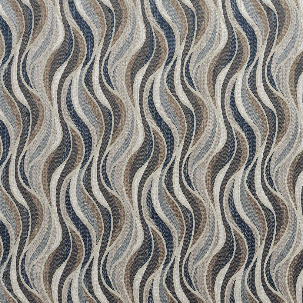 R240 Niagara Sky by Charlotte Designer Fabric Ring Book Page #21B 100% Woven Polyester Asia Exceeds 100,000 Wyzenbeek Rubs (Heavy Duty) Horizontal: 6" 54 Inches - Swanky Fabrics -