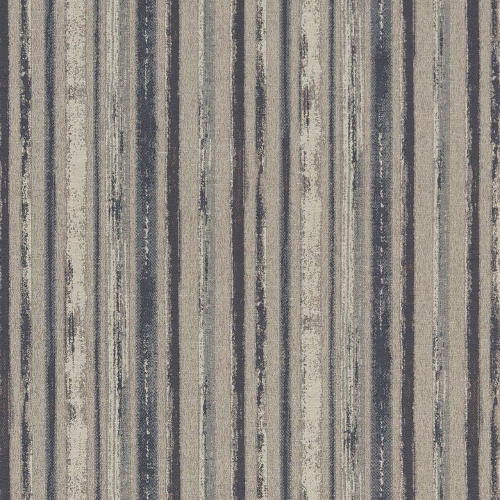 R340 Cobalt Stripe by Charlotte Designer Fabric Ringpage 12b 50% Polyester, 40% Cotton, 10% Acrylic Spain Exceeds 60,000 Wyzenbeek Rubs (Heavy Duty) Horizontal 7" 54 Inches - Swanky Fabrics -