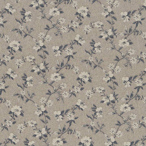 R344 Cobalt Floral by Charlotte Designer Fabric