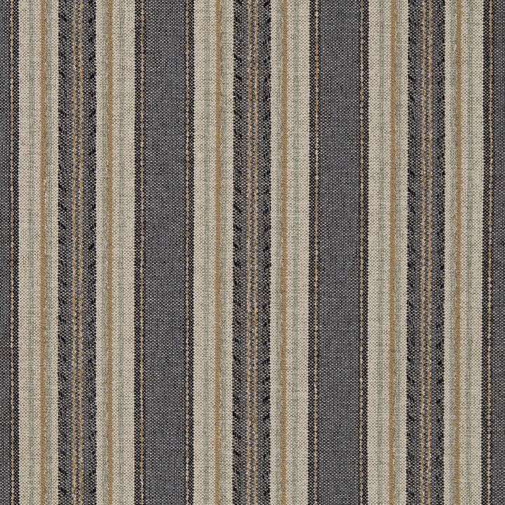 R431 Denim Stripe by Charlotte Designer Fabric Ring Book Page #6B 100% Polypropylene Made In USA Exceeds 60,000 Wyzenbeek Rubs (Heavy Duty) </p><p>Repeat: Horizontal: 7" 54 Inches - Swanky Fabrics -