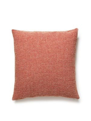 Torrs Pillow 22 X 22 - Pimento R7TORRSPILL0003 by Scalamandre Designer Pillows 19% ACRYLIC, 35% COTTON, 46% WOOL Horizontal: and Vertical: 0 - Swanky Fabrics -