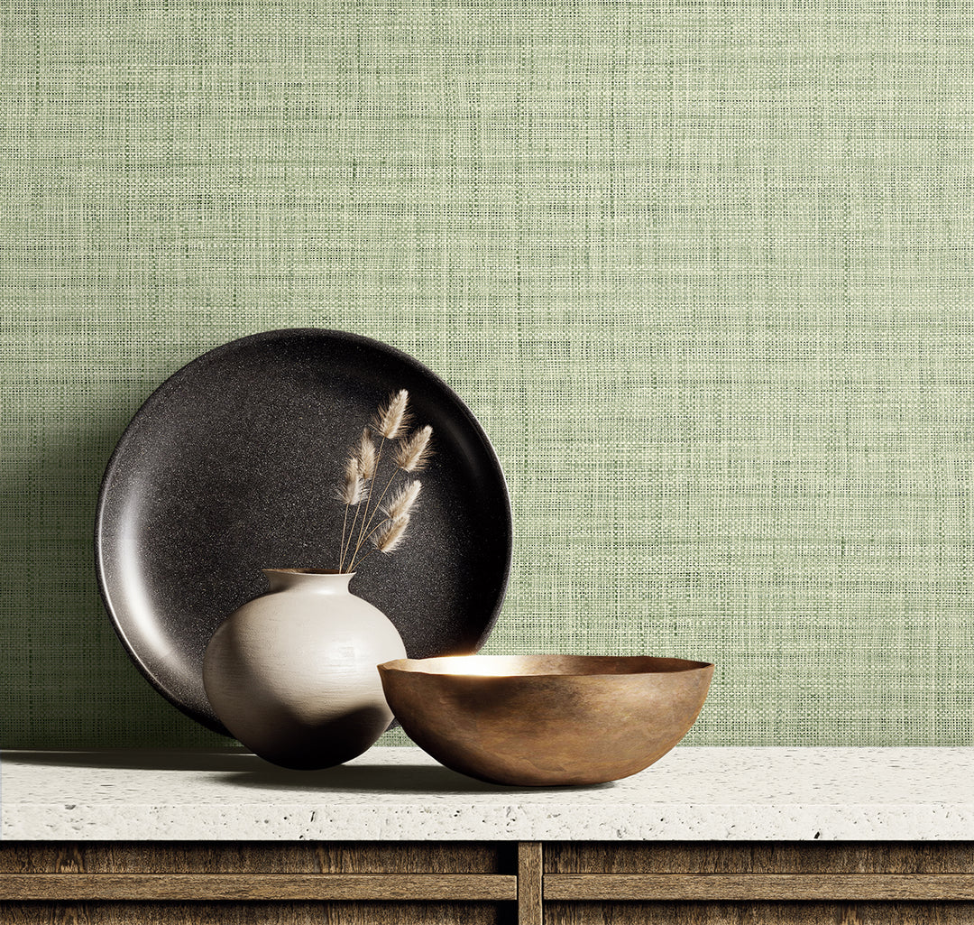 Harvest Twine Sea Grass RA40133 by Seabrook Designs Designer Wallpaper