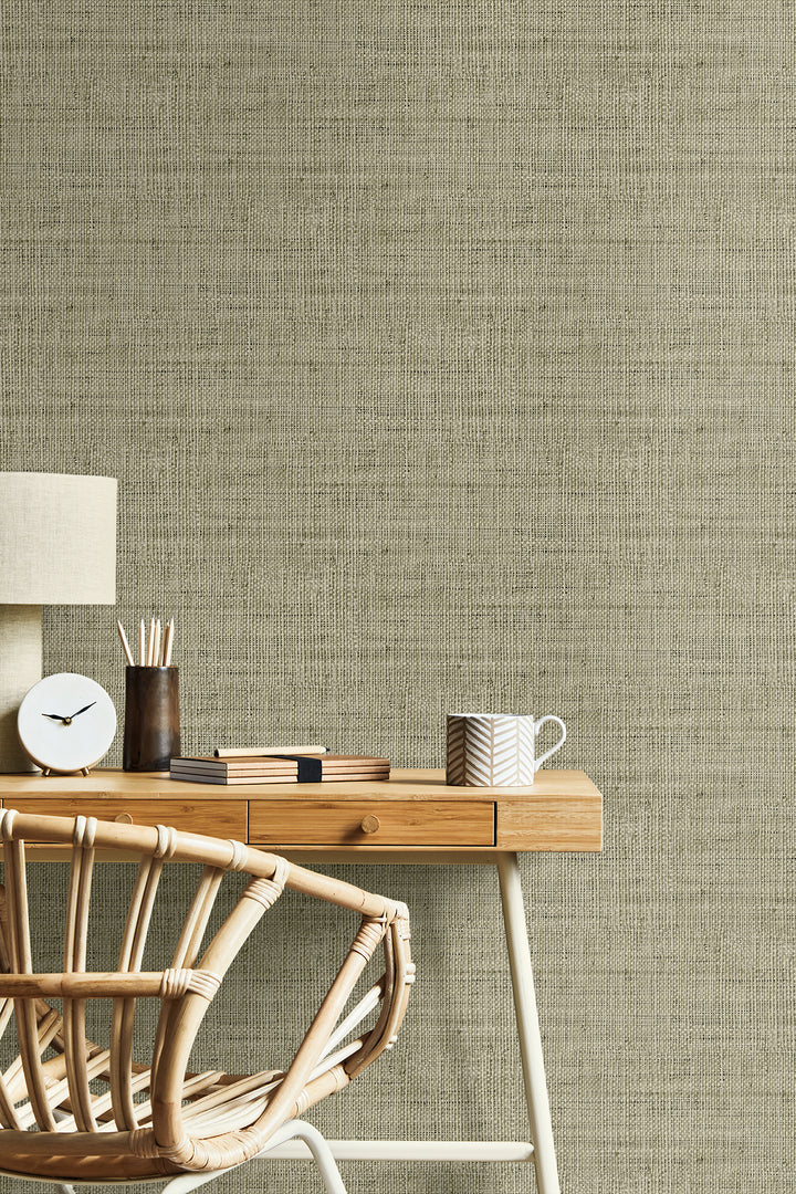 Wild Bind Taupe RA40317 by Seabrook Designs Designer Wallpaper