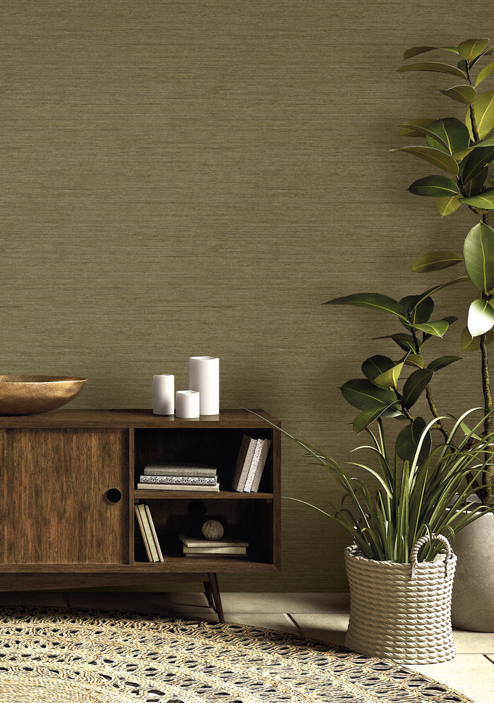 Threaded Burlap RA40902 by Seabrook Designs Designer Wallpaper