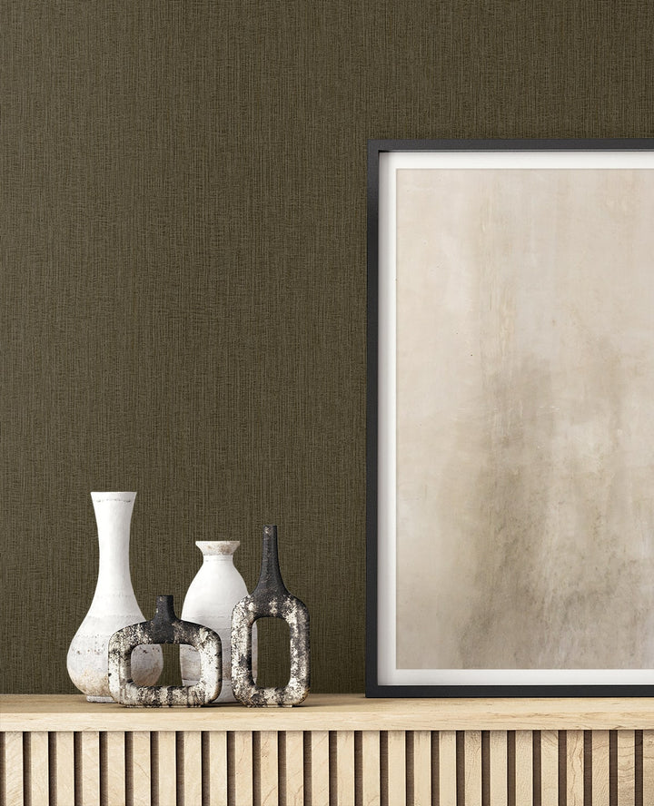 Natural Tether Truffle RA41525 by Seabrook Designs Designer Wallpaper