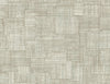 Woven Blocks Smoke RA41708 by Seabrook Designs Designer Wallpaper