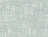 Woven Blocks Sky Blue RA41716 by Seabrook Designs Designer Wallpaper