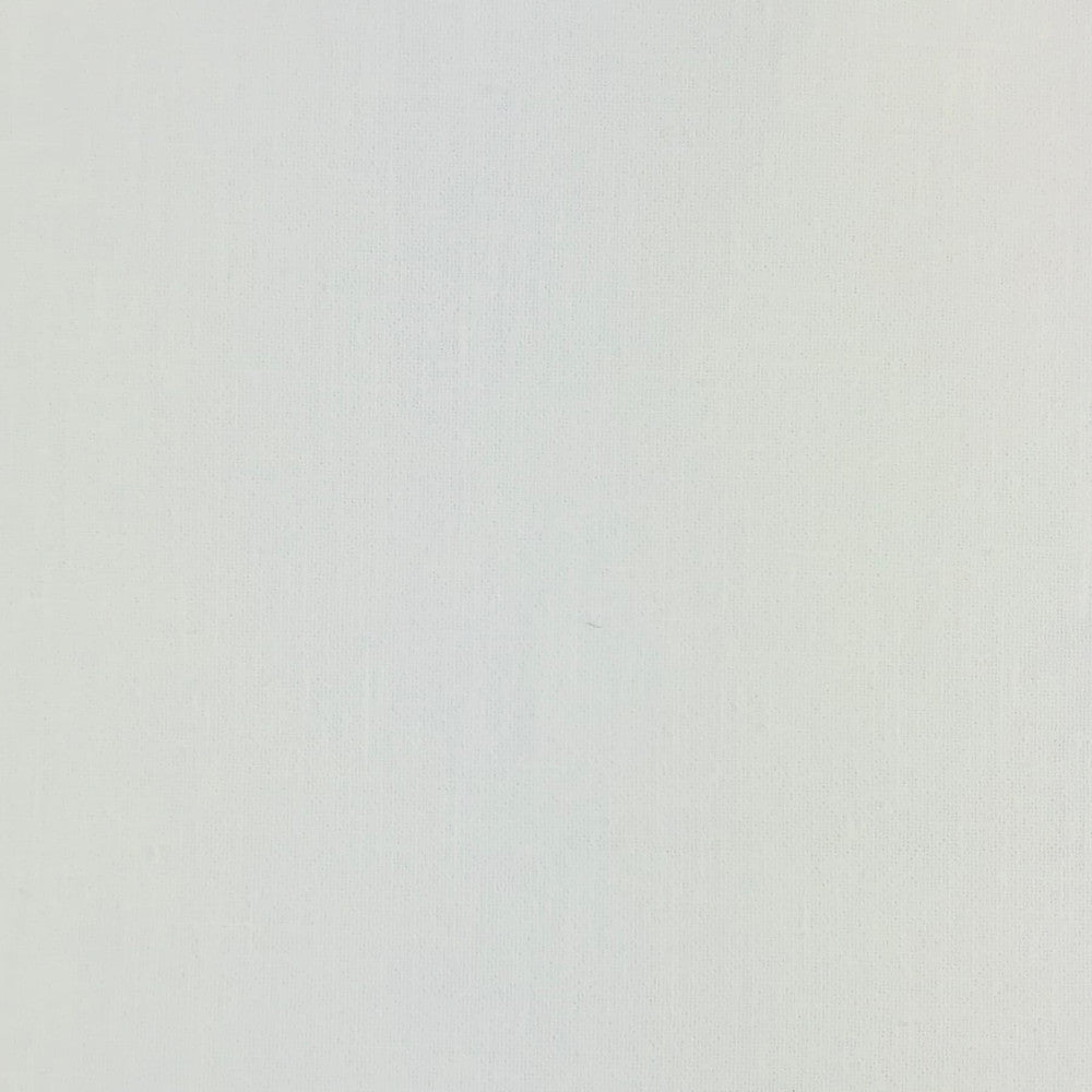 Rachael 1 Snow by Stout Designer Fabric Color My Window Solids-White/Ivory 65% Cotton 35% Polyester INDIA Horizontal: 0 and Vertical: 0 54 in - Swanky Fabrics -