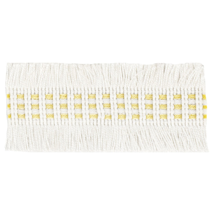 Racine 2 Champagne by Stout Designer Trim VISIONS OF COLOR TRIM 100%ACR TURKEY PERFORMANCE RATED FABRIC FLAME RETARDANT-U.F.A.C. CLASS 1 CATB 117-2013 WYZENBEEK 42 000 DOUBLE RUB WEAR TEST (HEAVY DUTY) Horizontal: 0.375 and Vertical: 0.000 1.63 in - Swanky Fabrics -