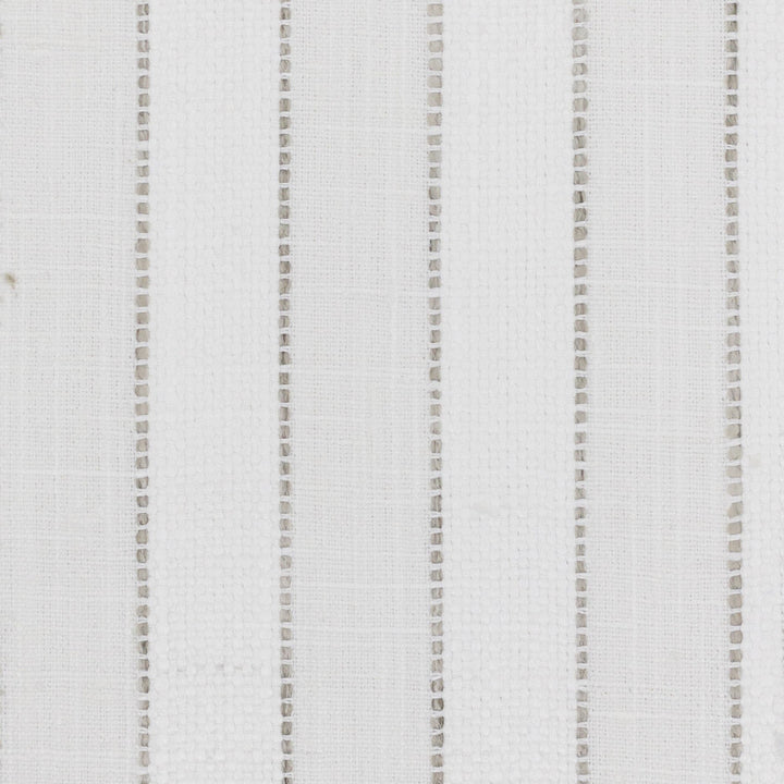Radcliff 2 Snow by Stout Designer Fabric COMFORTABLE LIVING PLATINUM/SLATE 100%POL INDIA Horizontal: 2.500 and Vertical: 0.000 54 in - Swanky Fabrics -