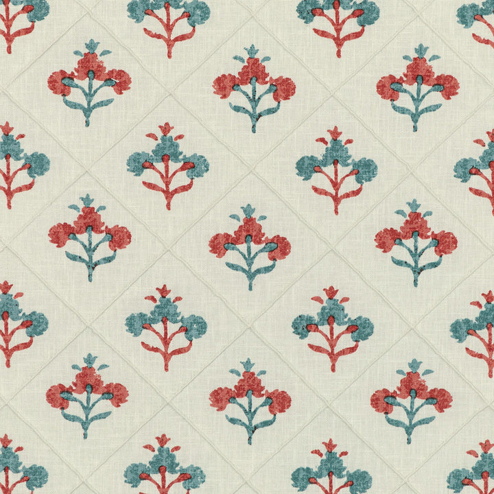 Rajaflower-19 by Kravet Basics Designer Fabric L'INDIENNE COLLECTION POLYESTER - 68%;COTTON - 32% India HEAVY Horizontal: 4.25 and Vertical: 4.125 54 - Swanky Fabrics -