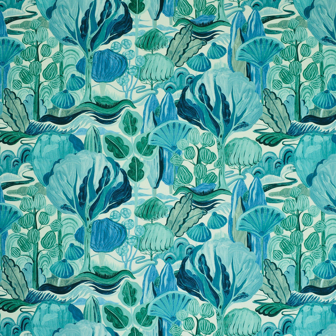 Ravish 2 Lagoon by Stout Designer Fabric Ravish 2 Lagoon by Stout Fabric RAINBOW LIBRARY OPAL/CARIBBEAN 100%COT India FLAME RETARDANT-U.F.A.C. CLASS 1 CATB 117-2013 WYZENBEEK 11 000 DOUBLE RUB WEAR TEST (MEDIUM DUTY) Horizontal: 27 and Vertical: 18 54 in - Fabric Carolina -