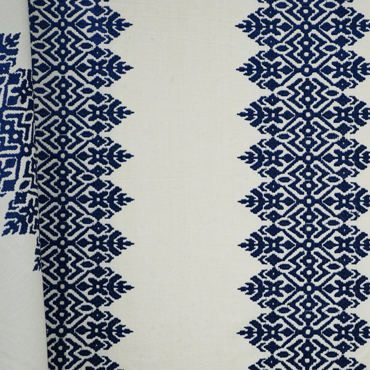 Raya 66Sj101 by JF Designer Fabric JF Studio 77% Cotton, 23% Viscose India Horizontal: 10.25 and Vertical: 1.75 54 - Swanky Fabrics -