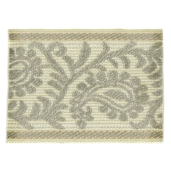 Recite 4 Dove by Stout Designer Trim HARMONY TRIM 58%POL 42%SVI CHINA Horizontal: 0 and Vertical: 0 3 in - Swanky Fabrics -