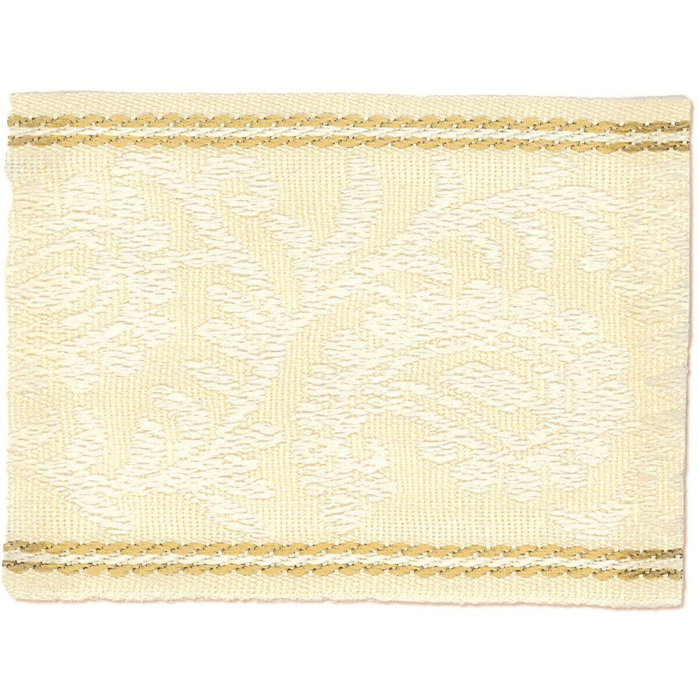 Recite 6 Bone by Stout Designer Trim Harmony Trim 58% Polyester 42% Spun Viscose CHINA Horizontal: 0 and Vertical: 0 3 in - Swanky Fabrics -