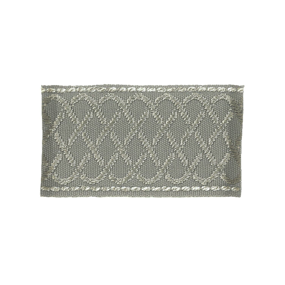 Recreation 4 Grey by Stout Designer Trim METROPOLITAN TRIM 53%POL 47%SVI CHINA WYZENBEEK 40 000 DOUBLE RUB WEAR TEST (HEAVY DUTY) Horizontal: 0.625 and Vertical: 0.000 2 in - Swanky Fabrics -