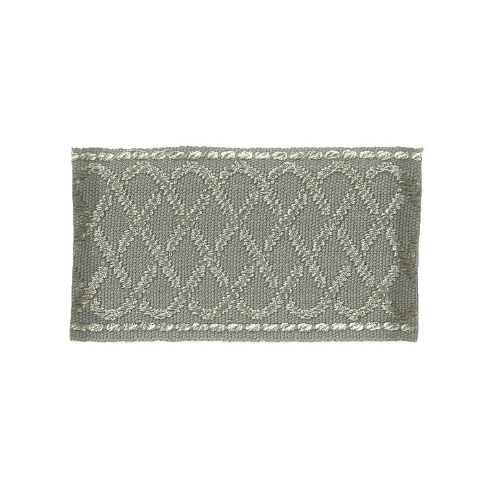 Recreation 4 Grey by Stout Designer Trim METROPOLITAN TRIM 53%POL 47%SVI CHINA Horizontal: 0.625 and Vertical: 0 2 in - Swanky Fabrics -