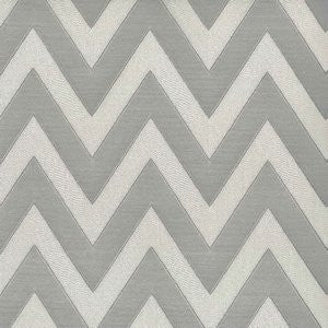 Reflex Silver by Norbar Designer Fabric 100% POLYESTER CHINA 2"V 5"H 58 - Swanky Fabrics -